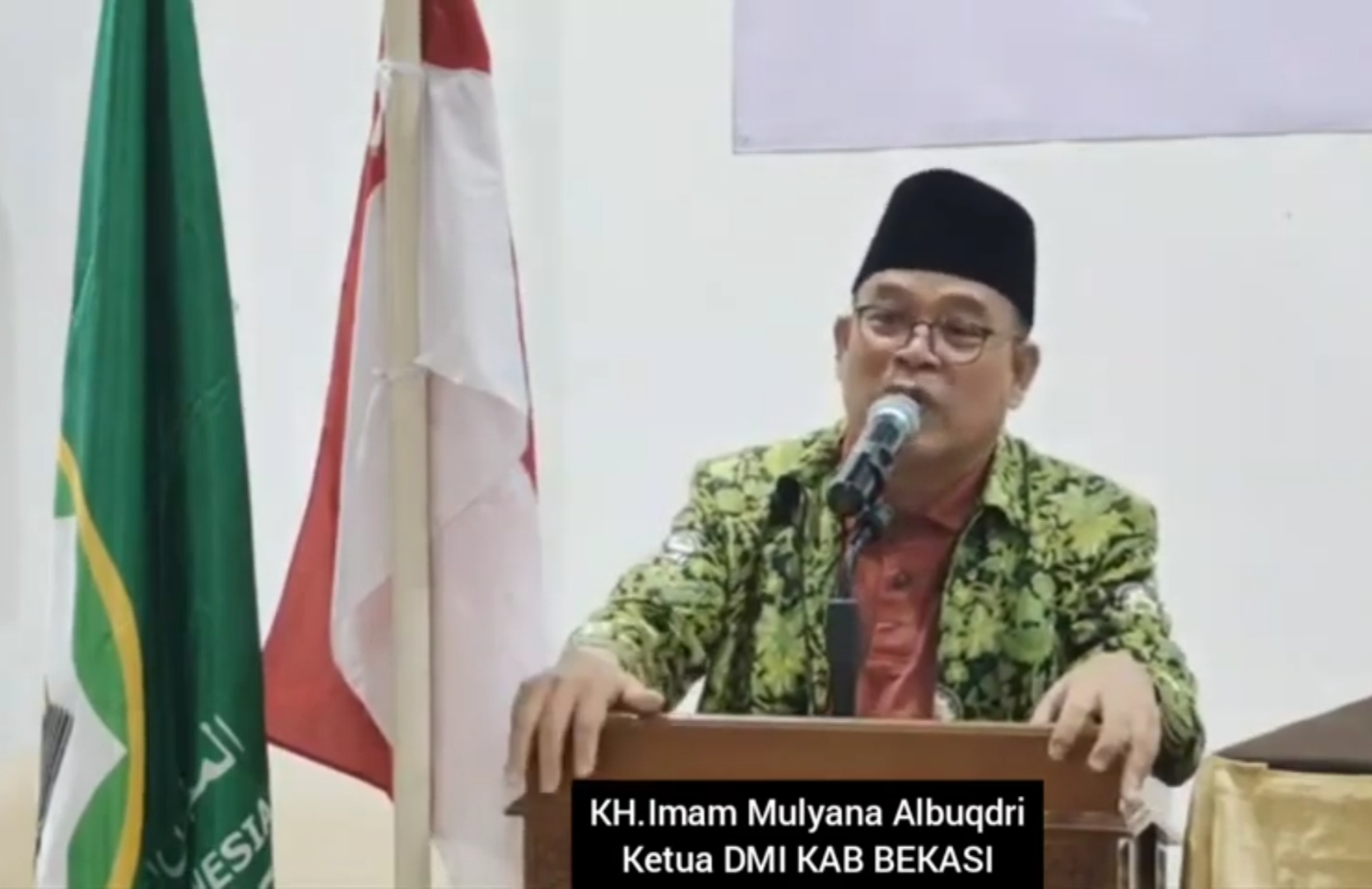 KH. Imam Mulyana, Targetkan Akhir Desember Semua Cabang DMI Sudah Lantik Ranting Desa