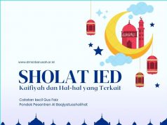 Kaifiyah Shalat Ied dan Hal-hal yang Terkait