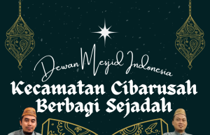 PC-DMI Cibarusah Distribusikan Hibbah Sajaadah Ke PAC-DMI Desa Se-Cibarusah