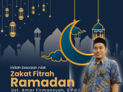 Inilah Bacaan Niat Zakat Fitrah
